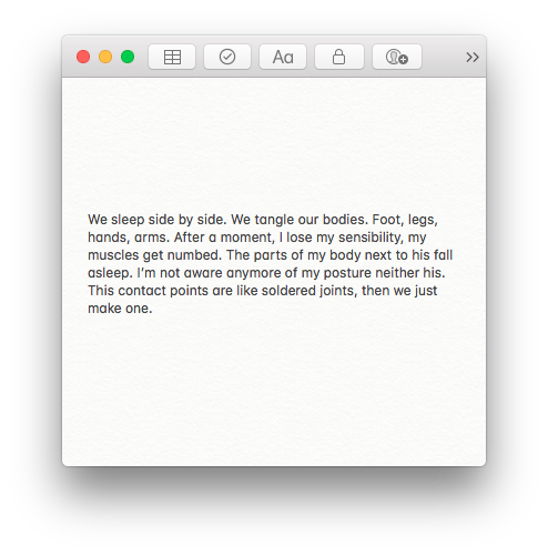 Fragments, A Blue Shirt Collar, Gilles Sage