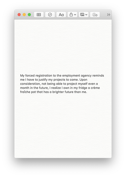 Fragments, A Blue Shirt Collar, Gilles Sage