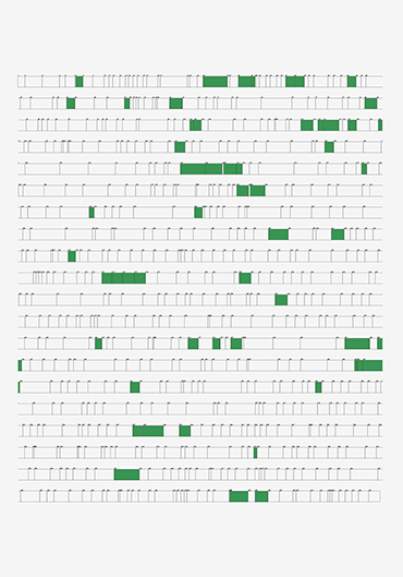 Graphique, Un col de chemise bleue, Gilles Sage