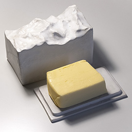 Butter dish, ceramic, Gilles Sage